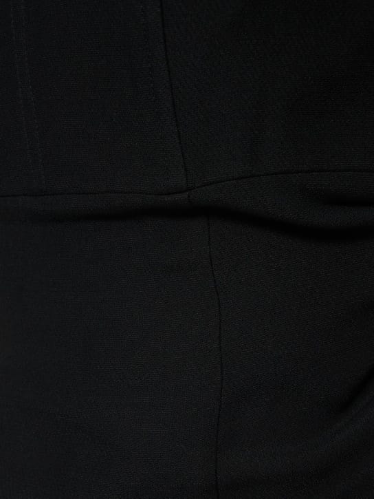 Roland Mouret: Wool and silk midi dress