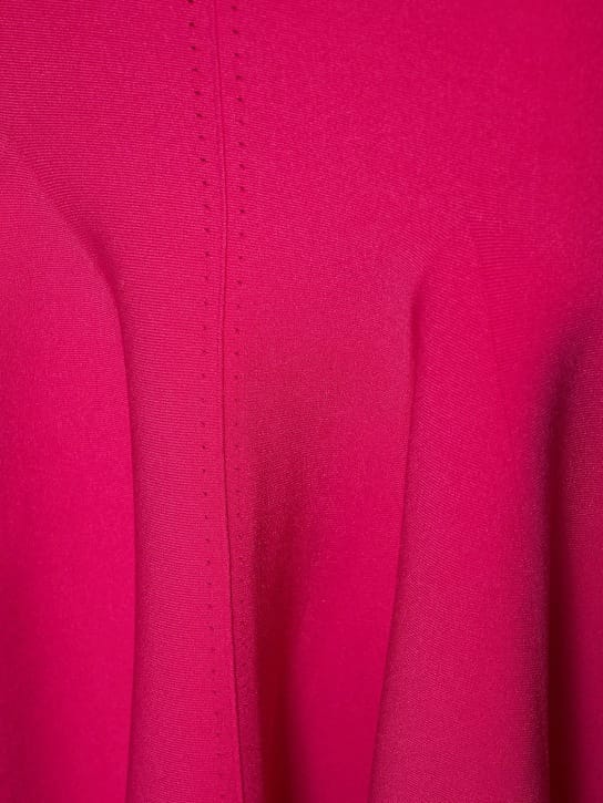 Roland Mouret: Abito midi in maglia off-shoulder