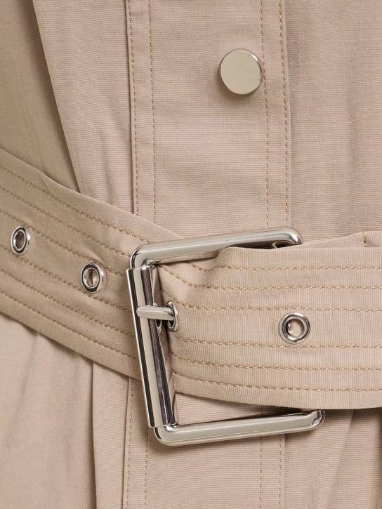 Michael Kors Collection: Abito chemisier in cotone stretch con cintura