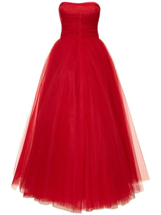 Giambattista Valli: Sweetheart gown with layered overskirt