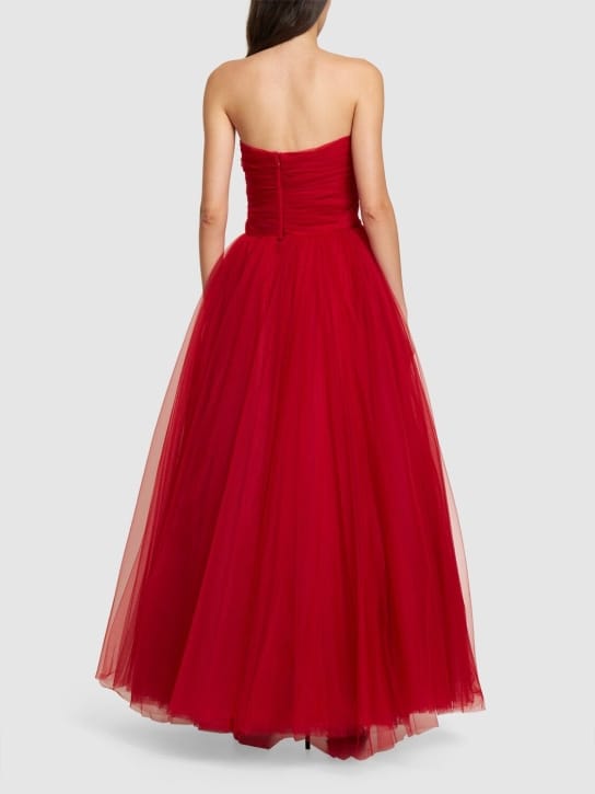 Giambattista Valli: Sweetheart gown with layered overskirt