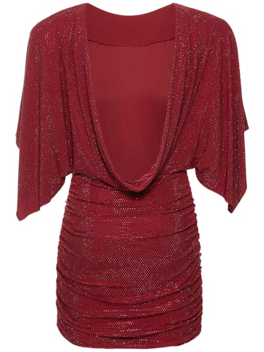 Alexandre Vauthier: Kurzes Kleid mit Kimonoärmeln