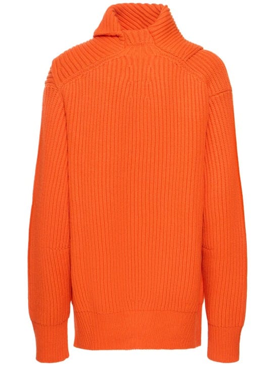 Jil Sander: 超精细针织羊毛毛衣