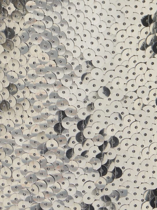 16arlington: Sequined midi dress with cutout