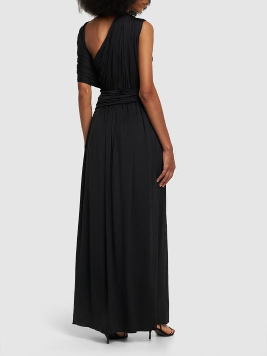 ALTUZARRA: Drapiertes One-Shoulder-Maxikleid