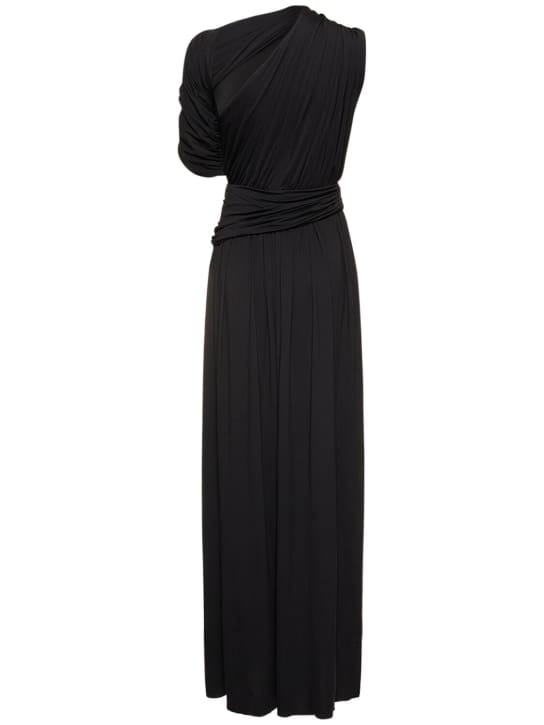 ALTUZARRA: Drapiertes One-Shoulder-Maxikleid