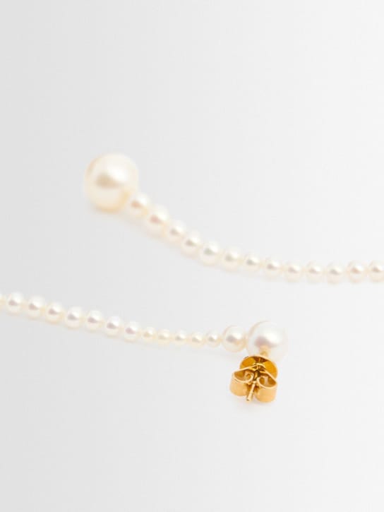 Sophie Bille Brahe: Promenade de Jeanne 14kt金&珍珠耳环