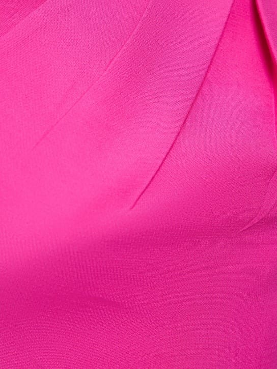 Roland Mouret: Midikleid aus Wolle und Seide