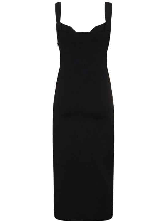 Roland Mouret: Abito midi in maglia con cut out