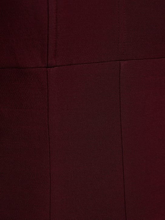 Roland Mouret: Midikleid aus Wolle und Seide