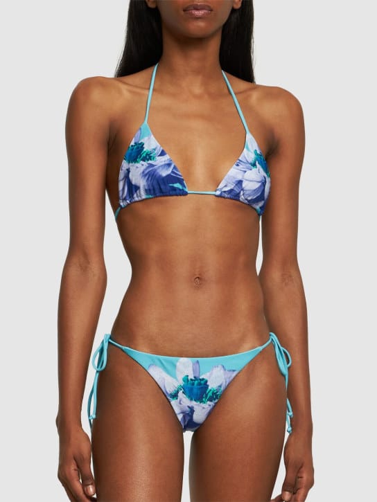 Miaou: Top de bikini triangular reversible