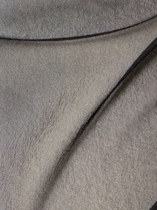 Ludovic de Saint Sernin: Long chiffon maxi dress