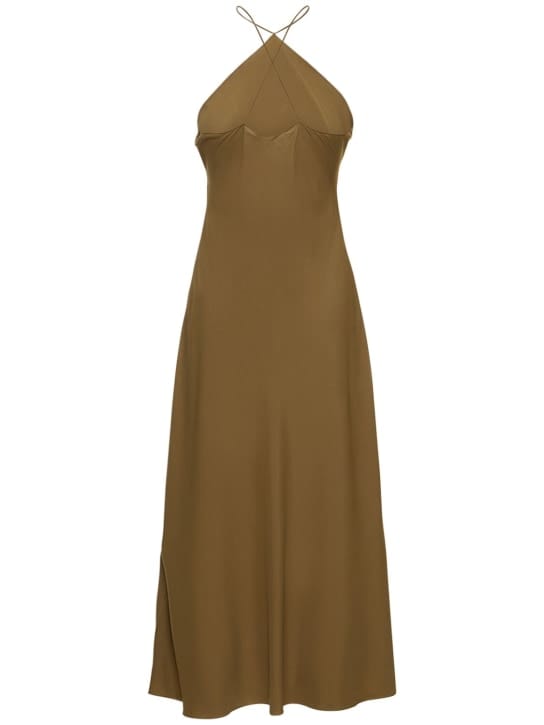 Designers Remix: Abito midi con scollo all'americana