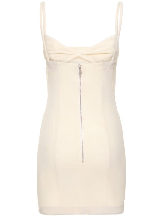 Dion Lee: Bustier mini dress with zip