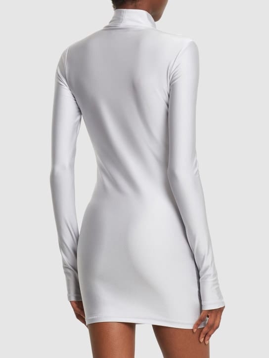 Coperni: Mock neck mini dress