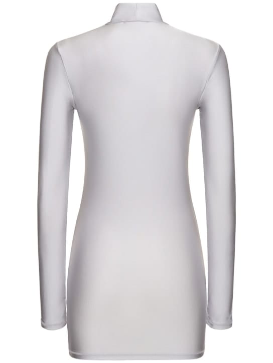 Coperni: Mock neck mini dress
