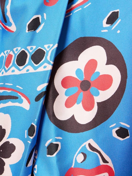Tory Burch: Vestido largo palabra de honor en seda