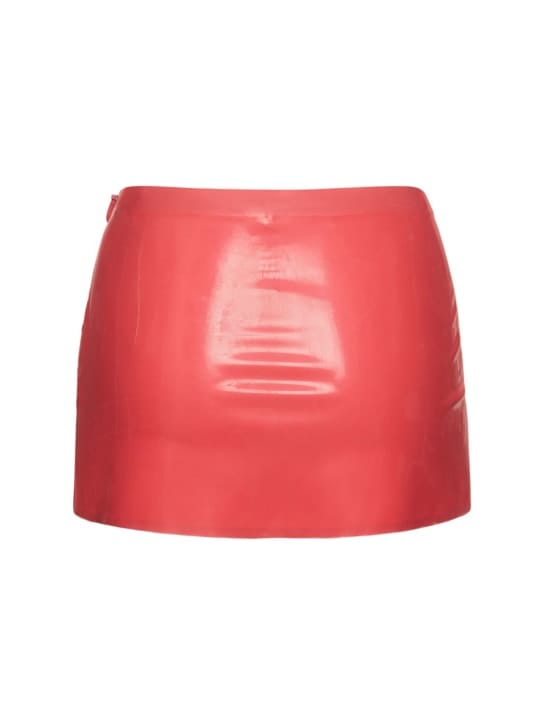 Miaou: Minifalda con látex