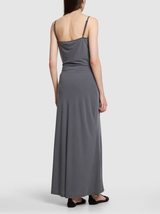 Musier Paris: Maxikleid mit schmalen Trägern