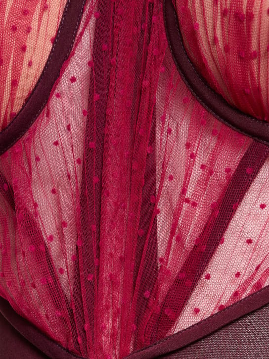 Nensi Dojaka: Abito lungo con bustier a cuore