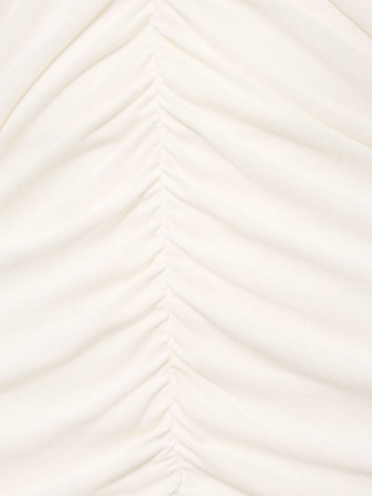 Interior: Midi-Jerseykleid mit Raffungen