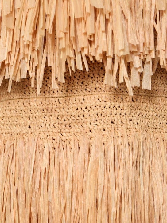 Oscar De La Renta: Strapless mini dress with fringe