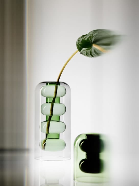 Tom Dixon - Bump绿色花瓶