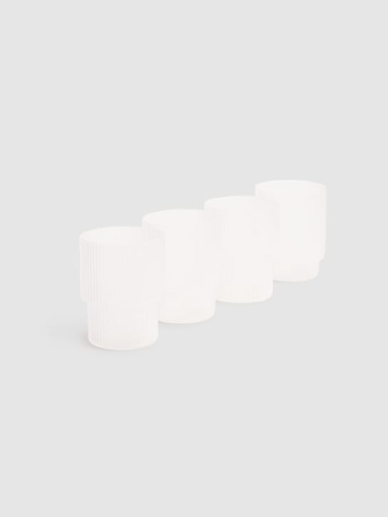 Ferm Living - Ripple玻璃杯4个套装