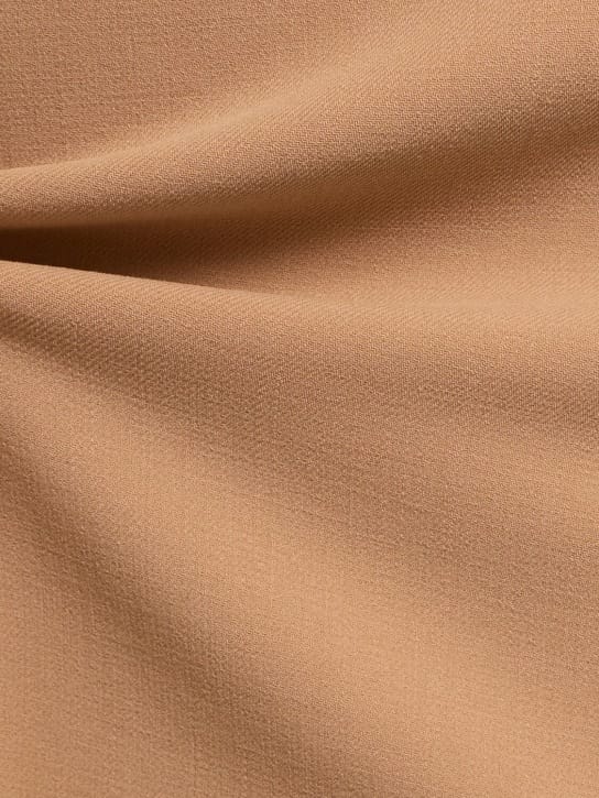 Michael Kors Collection: 羊毛弹力侧面开叉迷笛半身裙