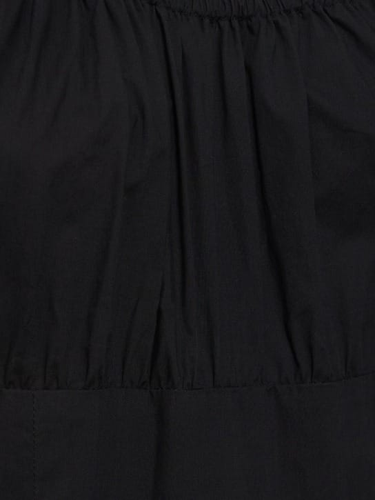 Michael Kors Collection: Abito midi in cotone a balze