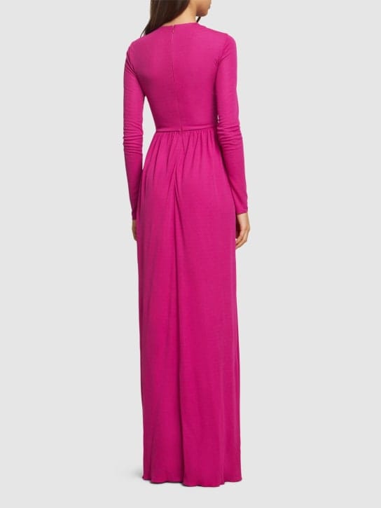 Giambattista Valli: Jersey maxi dress with cut-outs