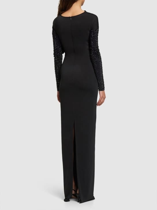 16arlington: Maxi dress with crystals