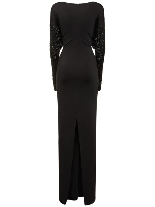 16arlington: Maxi dress with crystals