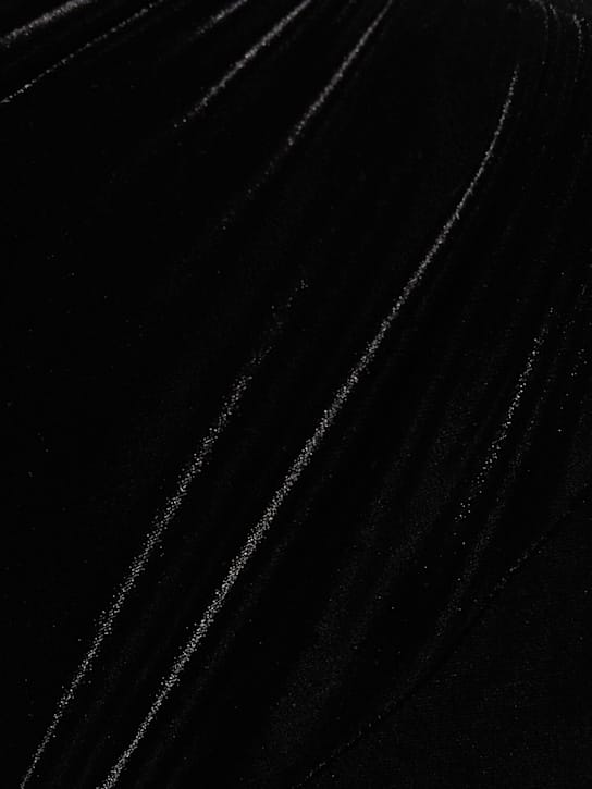 16arlington: Velvet maxi dress with bell sleeves
