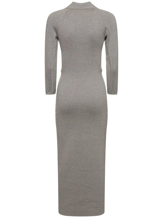 16arlington: Silk and cotton-blend midi dress