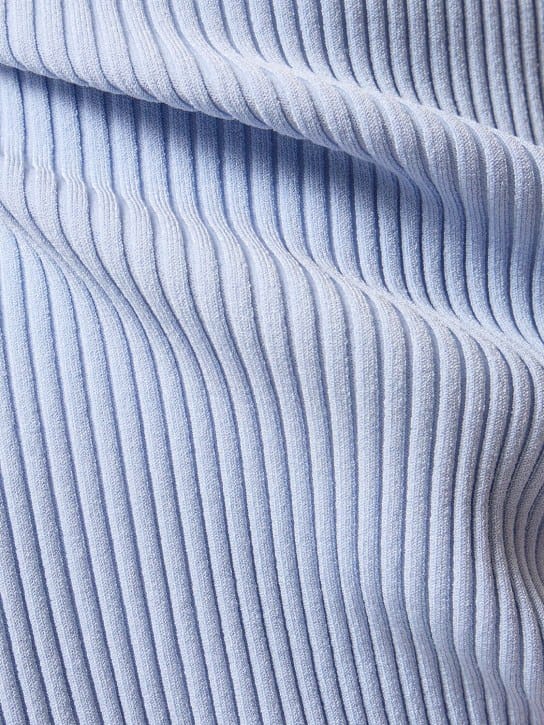 SIMKHAI: Abito midi in maglia a coste