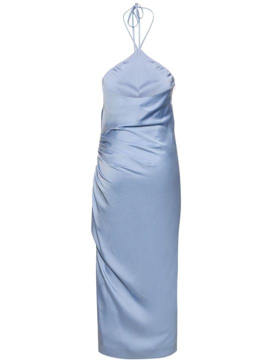 SIMKHAI: Midi dress with V-neckline