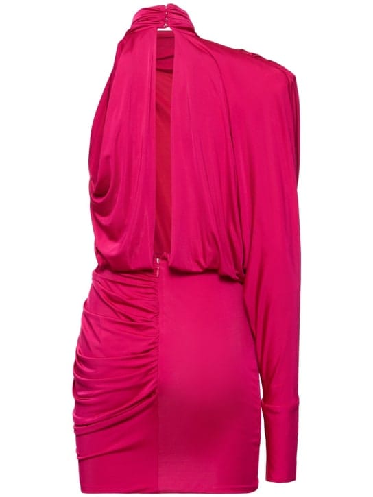 Alexandre Vauthier: Short Dress with High Neckline