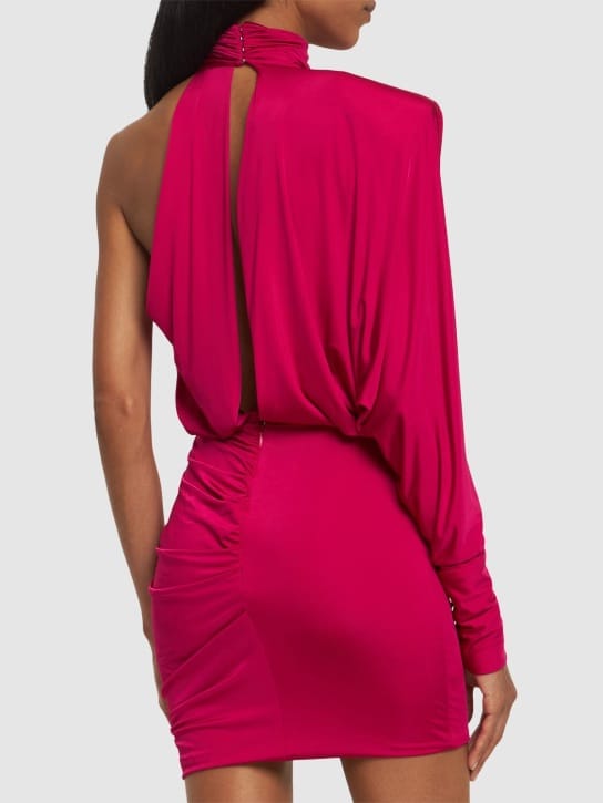 Alexandre Vauthier: Short Dress with High Neckline
