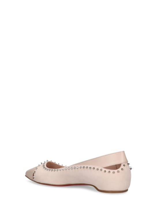 Christian Louboutin: Duvettina皮革芭蕾平底鞋