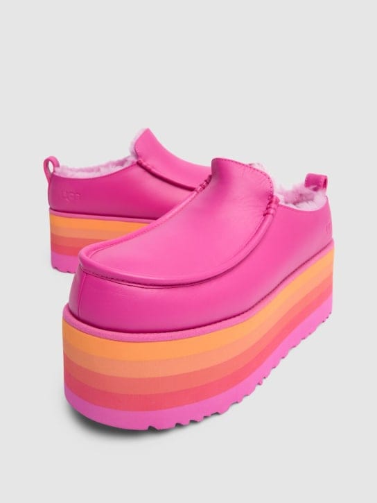 Ugg: U URSeen Raspberry Multi platform厚底鞋