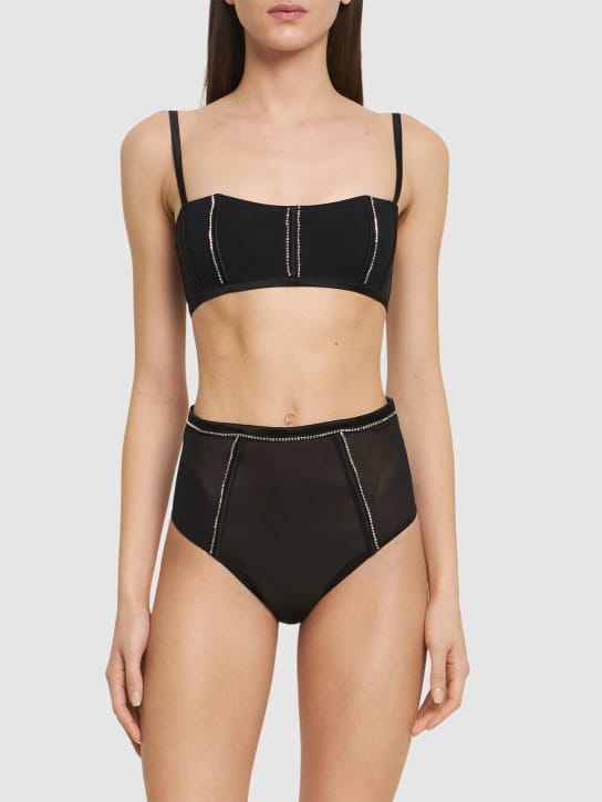 Fleur Du Mal - 装饰网眼文胸