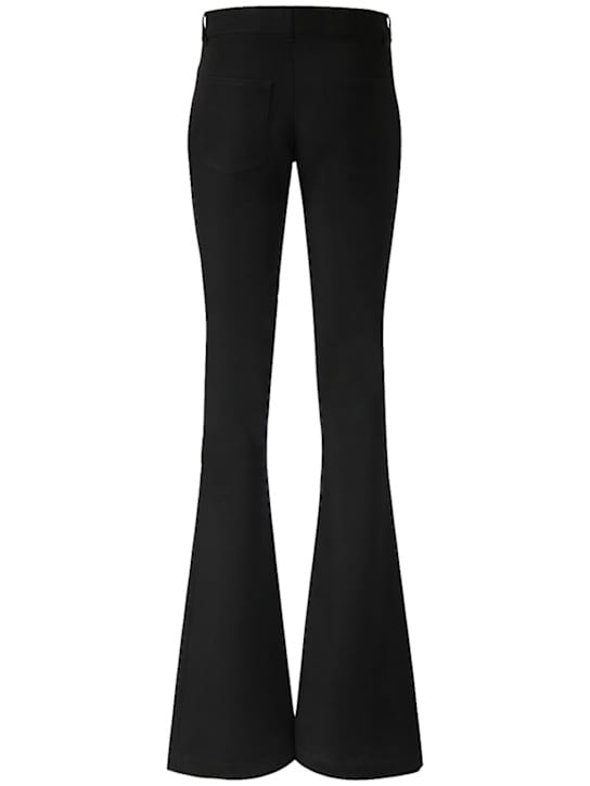 Balmain: 羊毛喇叭裤
