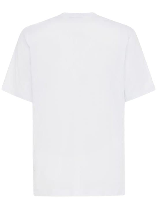 MSGM: LOGO印图织棉T恤