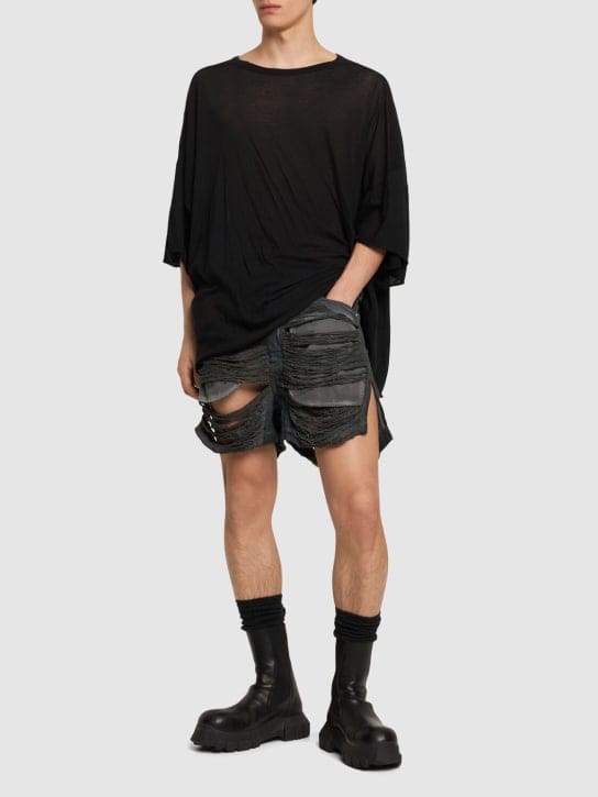 Rick Owens DRKSHDW - Geth破洞短裤