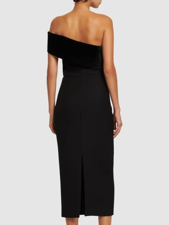 Roland Mouret: Midikleid mit asymmetrischem Ausschnitt