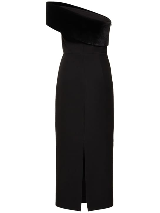 Roland Mouret: Midikleid mit asymmetrischem Ausschnitt