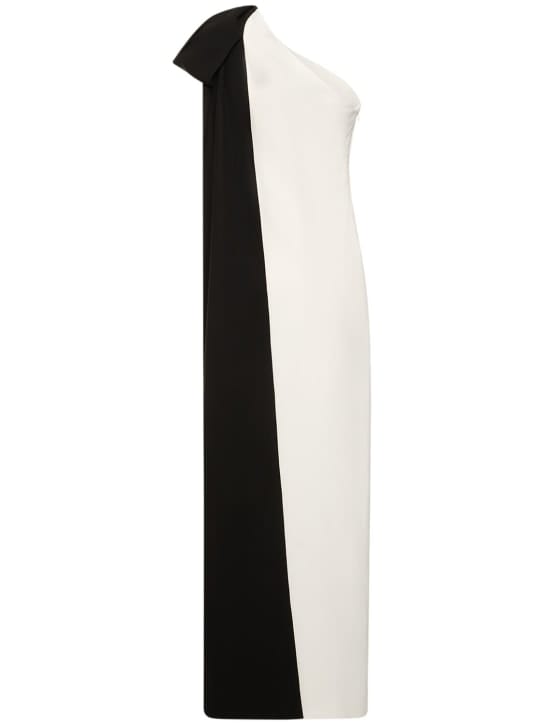 Roland Mouret: Abito lungo monospalla drappeggiato