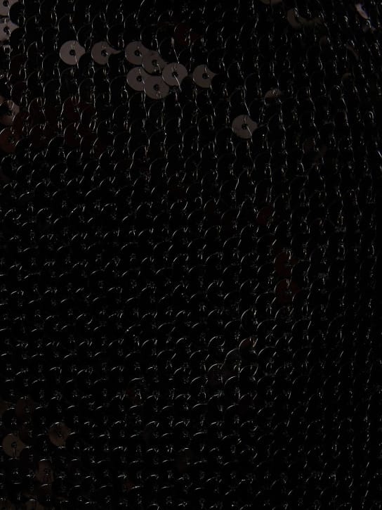 David Koma: Abito midi con paillettes e cut-out