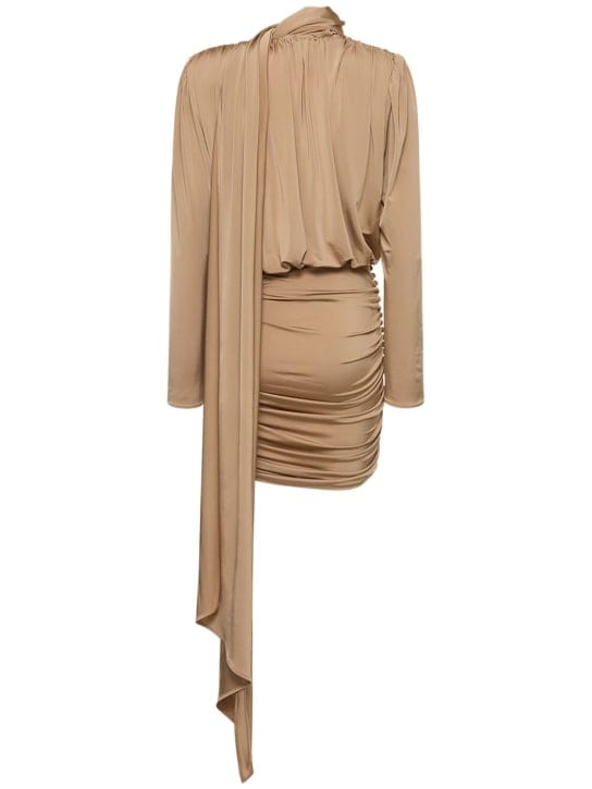Magda Butrym: Draped jersey mini dress